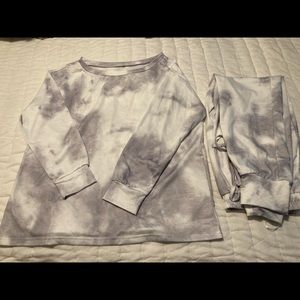 Women’s XL jogger tie-dye sweatsuit set